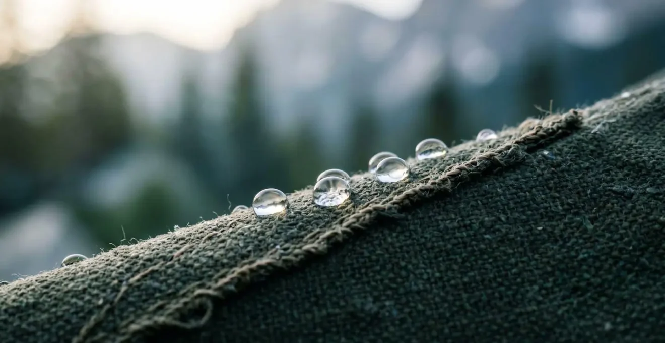 Tente de camping en altitude dans la Sierra Nevada avec végétation de montagne offrant fraîcheur naturelle